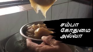 Samba Wheat Halwa சம்பா கோதுமை அல்வா  Ayyangar Kitchen [upl. by Ayanaj]