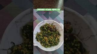 Chirraku pesara pappu fry😋 simple amp tasty recipe cooking recipe [upl. by Kelley]