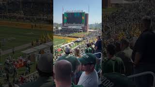 Baylor Line runs at 2024 Baylor University Homecoming Bears Football Game [upl. by Tinaret]