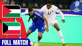 Palestine vs Kuwait  Full Match  AFC Asian Qualifiers™ Road to 26 [upl. by Hoxie]