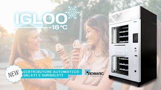 Distributore automatico gelati e surgelati IGLOO Adimac Vending Machines [upl. by Aicetal846]