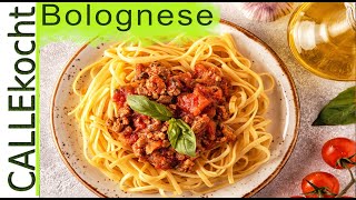 Bolognese kochen und einfach selber machen  Lecker Rezept [upl. by Baudin97]