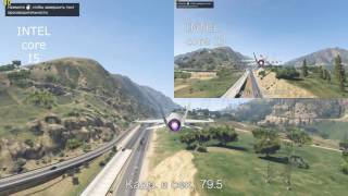 i3 6100 vs i5 6500 GTA V GTX 760 [upl. by Ajssatan481]