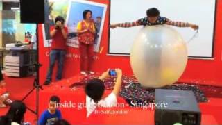 inside giant balloon  Singapore [upl. by Tisbee]