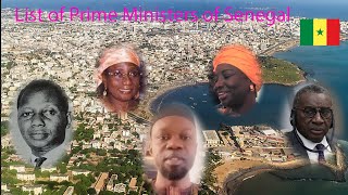 List of Prime Ministers of Senegal [upl. by Penelopa]