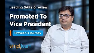 Simplilearn Reviews Exceling IT field to succeeding as a VIce President Praveens career growth [upl. by Alyahs]