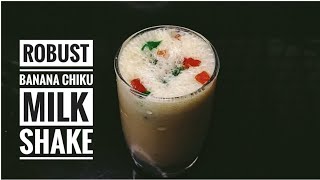 Robusta banana chiku milk shake neshasherincooking99 [upl. by Kerred235]