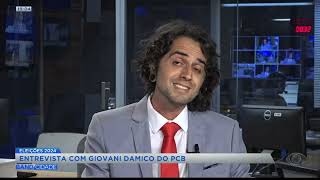 Eleições 2024 entrevista com Giovani Damico do PCB  Band Cidade [upl. by Vargas]