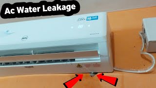 Ac leaking water inside house  split ac water leakage [upl. by Yssirc]