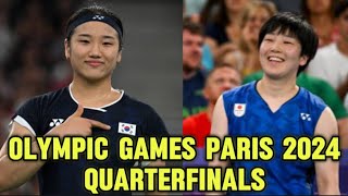 An Se Young KOR VS Akane Yamaguchi  Match Result Quarterfinal Badminton Olympic Games Paris 2024 [upl. by Teillo]