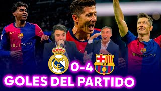 🚨 Narradores ARGENTINOS ENLOQUECEN con los GOLES del BARCELONA al MADRID  REACCIÓN ALOCADA 🔥 [upl. by Ahseem]