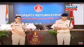 Commissionerate Police Bhubaneswar Organises Property Return Event [upl. by Schiffman]