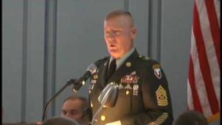 Army ROTC 2009  CSM Jeffrey J Mellinger Part 2 of 5 [upl. by Pablo]