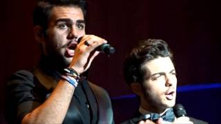 IL VOLO USA Tour 2014 Philadelphia PA Mann Center June 26 with orchestra [upl. by Bean]