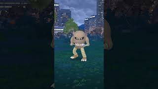 A wild Hitmonlee has appeared Play Catch me by pressing two times pokemon pokemongo pokemongame [upl. by Aiciruam]