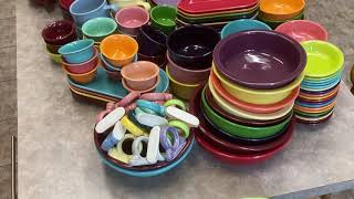 Fiestaware Collection Post 86 [upl. by Arlena654]