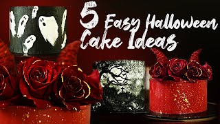 10 Easy Halloween Cake Decorating Ideas [upl. by Daisy]