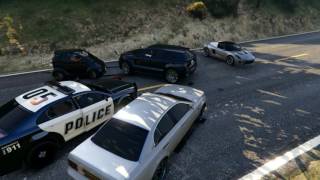 GTA 5 NPC Police Chase 5 [upl. by Latimore]