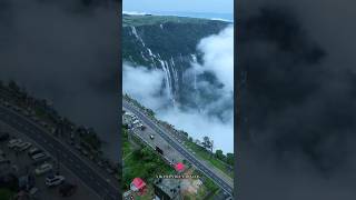 megaland daily nikhilbisaivlog monsoon travelblog waterfall instagram reel shortsfeed edit [upl. by Herries]