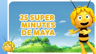 Maya lAbeille  compilation 25 minutes  Dessin animé et comptine pour enfant [upl. by Akenahs]