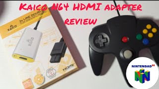 Kaico 2x Line Doubler For SNESN64GC Review [upl. by Held]