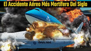 Mueren 583 personas en el accidente del aeropuerto de Tenerife  Video in Spanish [upl. by Suollecram]