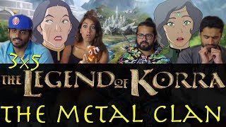 The Legend of Korra  3x5 The Metal Clan  Group Reaction [upl. by Nola]