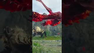 Bazelgeuse vs Rajang Turf War  Monster Hunter Rise Sunbreak [upl. by Etteyniv345]