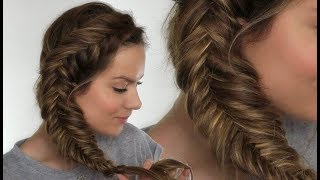 Dutch Fishtail Braid  Plait Tutorial  Shonagh Scott  ShowMe MakeUp [upl. by Airetas773]