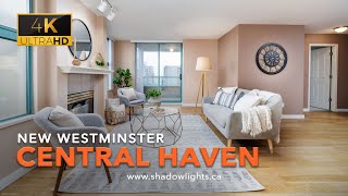 2BR Condo with City Views  1102728 Princess St New Westminster [upl. by Clarice445]