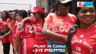 BELVIE TV VS FLORE BANGU NZANGO EBETAMI GRAVE [upl. by Corella]