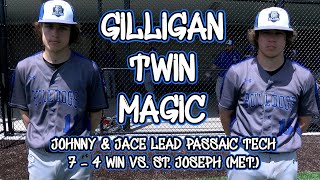 Passaic Tech 7 St Joseph Met 4  2022 Thank You Classic  Gilligan Twins Take Over [upl. by Annaej]