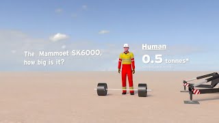 The Mammoet SK6000 How big is it actually 🚀 [upl. by Ahsilyt258]