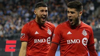 Toronto FC eliminates New York City FC with late penalty kick  MLS Highlights [upl. by Uahsoj]