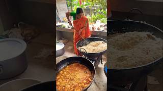 Fried rice aloo dum recipe home delivery order  food villgefood recipe cooking homedelivery [upl. by Dyoll]