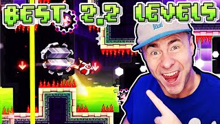 THE BEST Geometry Dash 22 NONPLATFORMER Levels [upl. by Lemyt]