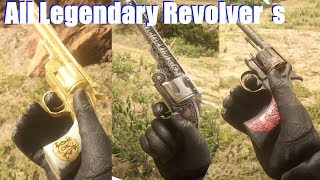 Red Dead Redemption 2  All Legendary Guns amp Unique Revolver Location [upl. by Telrahc]