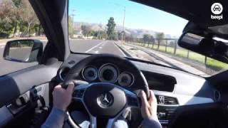 2015 MercedesBenz CClass C250 POV Test Drive [upl. by Sayers]