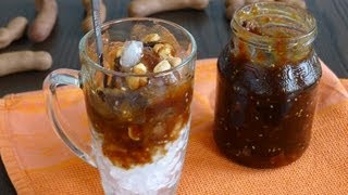 Iced Tamarind Drink  Nuoc Da Me  Helens Recipes [upl. by Yracaz]