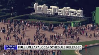 Full Lolla lineup announced [upl. by Luapnaej]