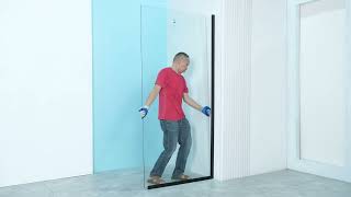 SHOWER DOOR INSTALLATION  501 [upl. by Eiclehc725]