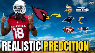 REALISTICALLY Predicting The Arizona Cardinals Remaining 2024 Schedule  PLAYOFF Bound [upl. by Pilif]