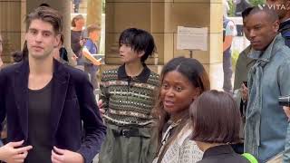 RIHITO ITAGAKI 板垣李光人 AF FASHION SHOW LOEWE IN PARIS 22june2024 [upl. by Kere]