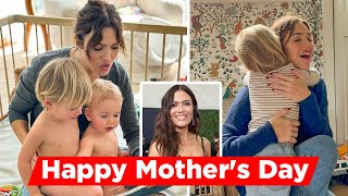 Mandy Moore Celebrates Mothers Day With Her Adorable Kids [upl. by Rabbi936]