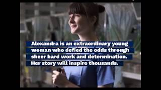 Meet the UKs First DeafBlind Doctor Alexandra Adams [upl. by Swagerty91]