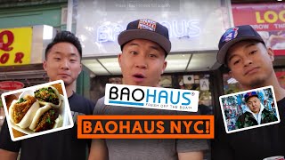 BAOHAUS NYC  Eddie Huangs Famous Spot  FUNG BROS FOOD  Fung Bros [upl. by Haimehen]