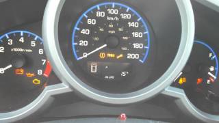 How to reset the oil change service maintenance light on a 2007 and up Honda Element [upl. by Akyeluz]