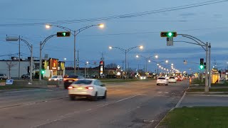 MidBlock Horizontal Signals with Shaped Lenses on Blvd Taschereau in Brossard Quebec [upl. by Yelserp348]