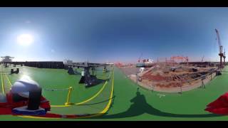 Helga Oldendorff  Oldendorff Carriers  360° Main Deck to Focsle Deck [upl. by Eaneg]