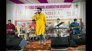 BAJE GO BINA  বাজে গো বীণা  MANNA DEY  AGNIVO LIVE  MUMBAI mannadey classicalmusic [upl. by Hnoj260]